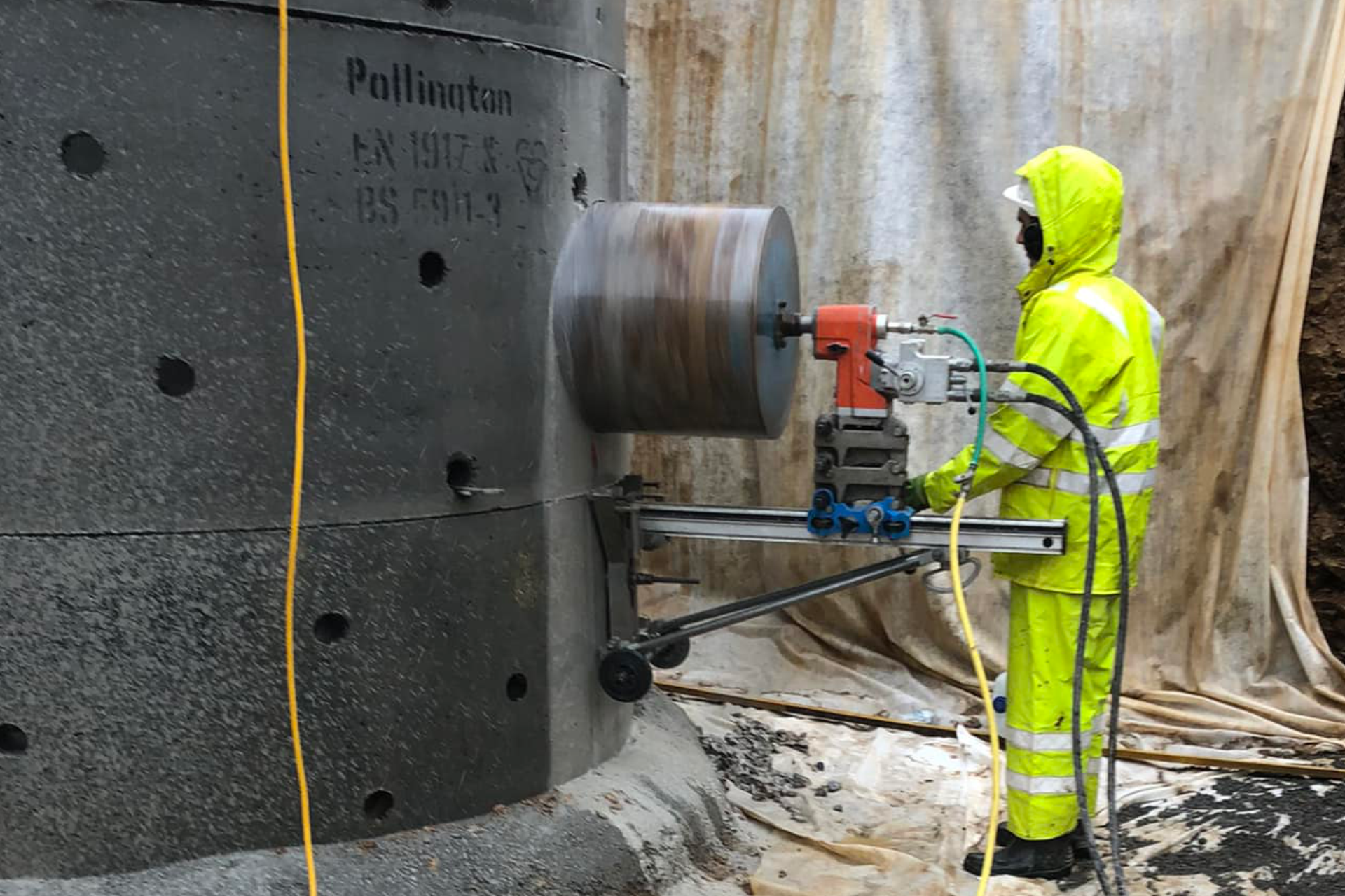 diamond wall sawing in devon